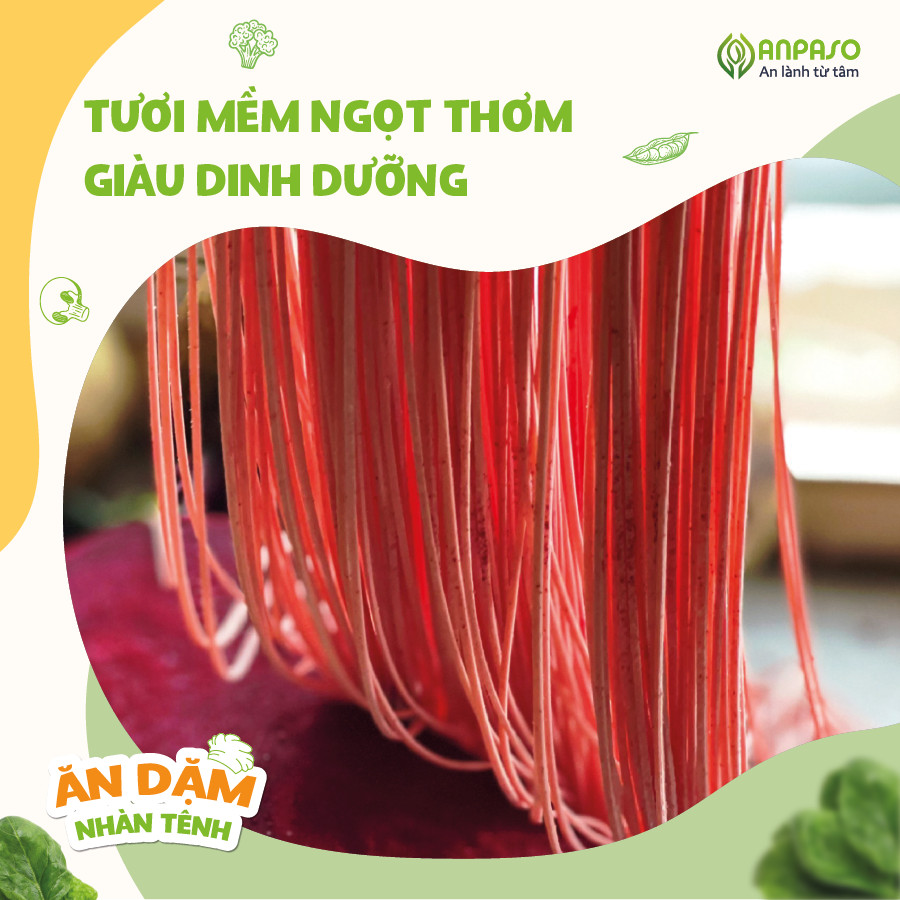 Ăn dặm nhàn Tênh với mì rau củ Ăn dặm nhàn Tênh với mì rau củ